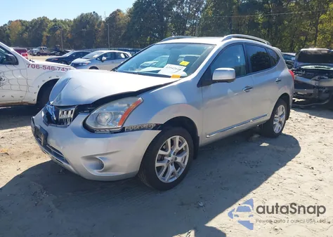 2013 Nissan Rogue Sv W/Sl Pkg из США, поврежденный, VIN JN8AS5MV7DW134318